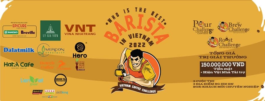 VIETNAM COFFEE CHALLENGE 2022 – COFFEE CONFERENCE FOR BARISTA