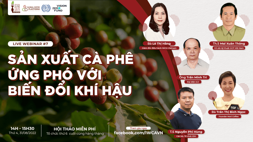Webinar #7: Sản xuất cà phê ứng phó với biến đổi khí hậu