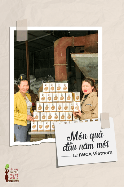 MÓN QUÀ ĐẦU NĂM MỚI TỪ IWCA VIETNAM